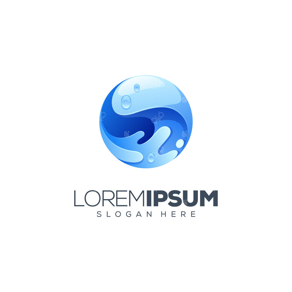 طراحی لوگوی آب
