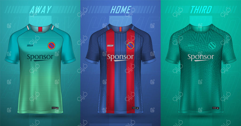 مجموعه ویژه پیراهن‌های فوتبال