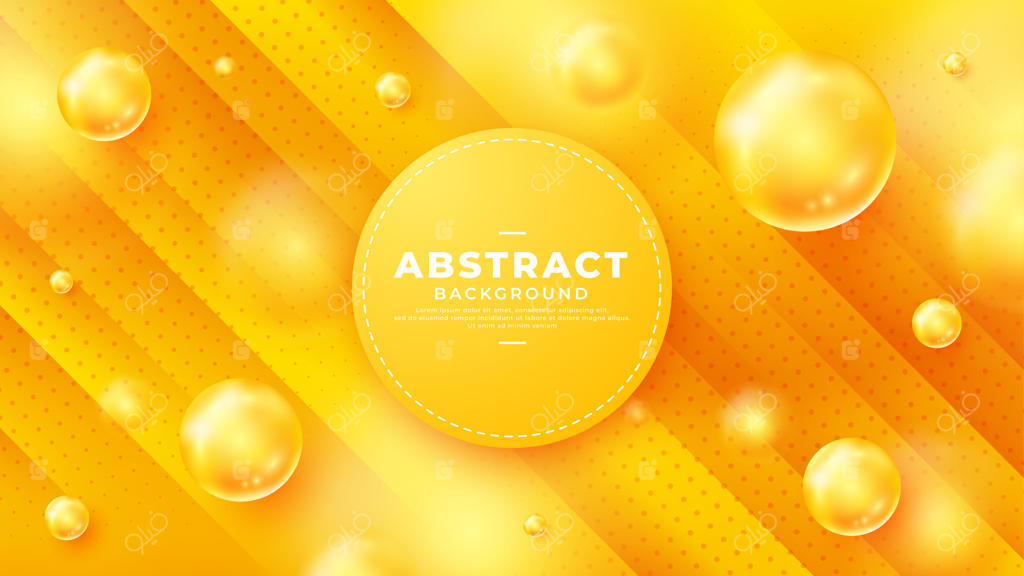 پس‌زمینه گوی‌های انتزاعی با خطوط گرادینت مورب