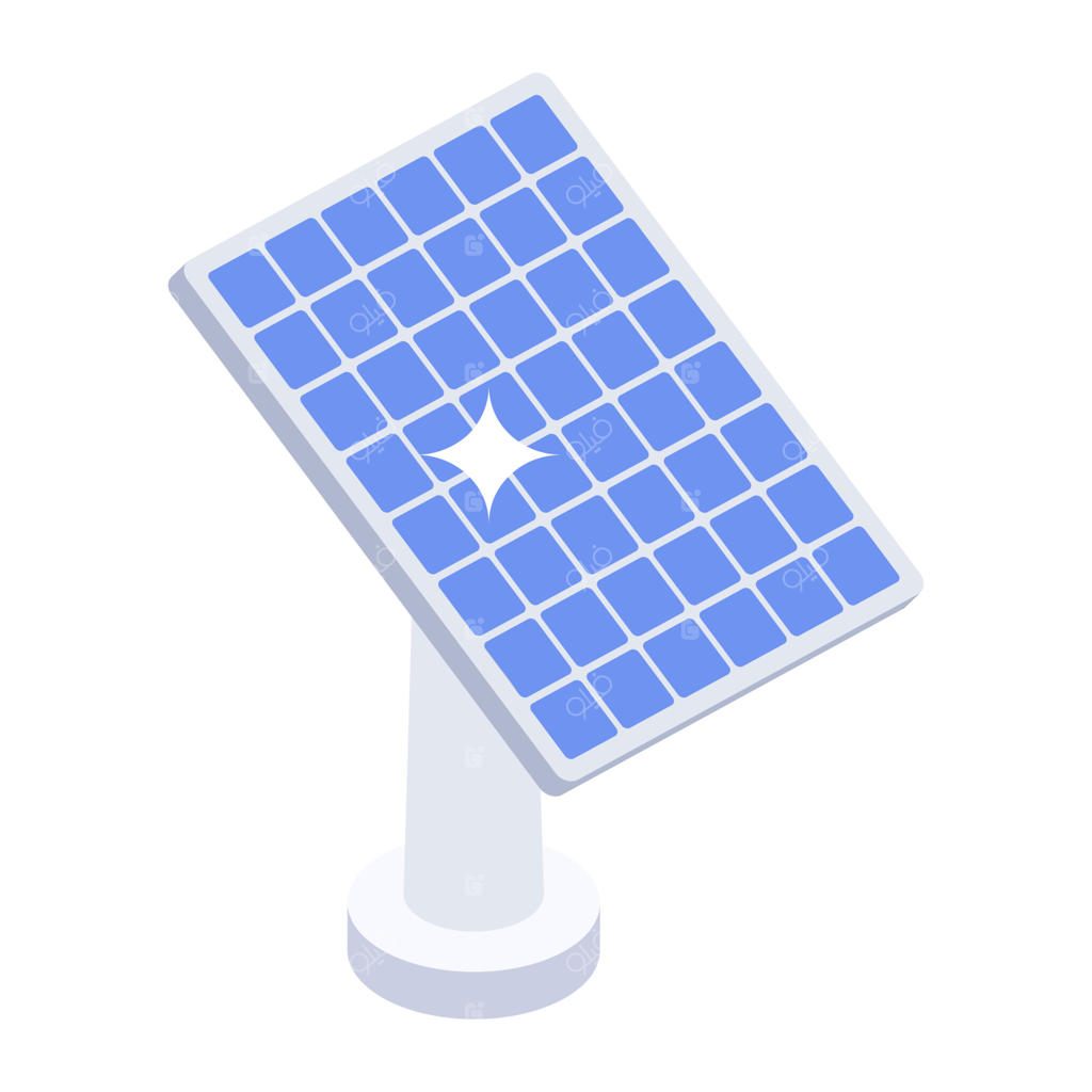 وکتور ایزومتریک پنل خورشیدی، سبک قابل ویرایش