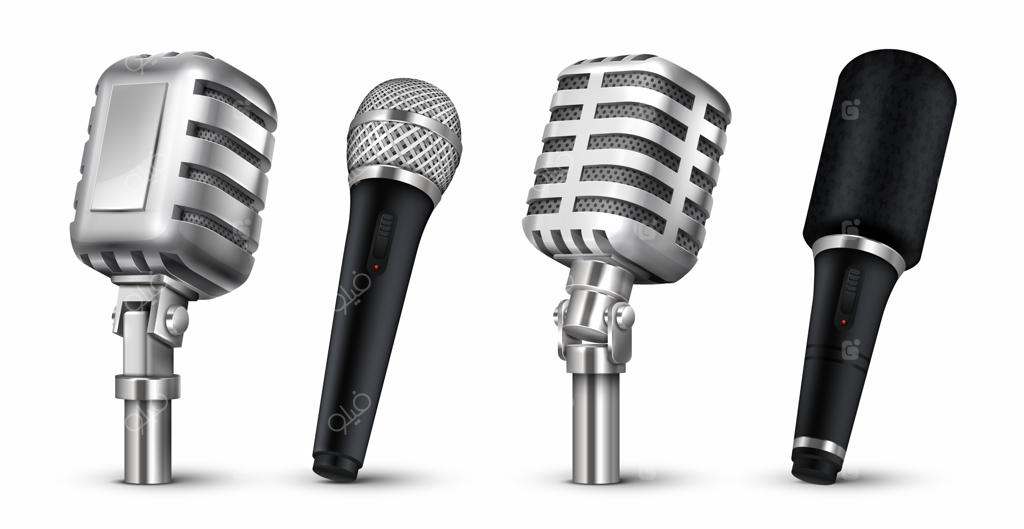 تصویری از میکروفون‌های واقعی‌گرا