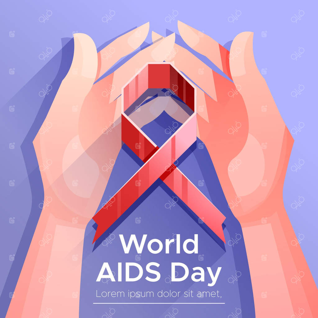 روز جهانی ایدز با طراحی تخت