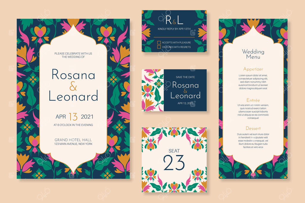 لوازم التحریر عروسی هندی