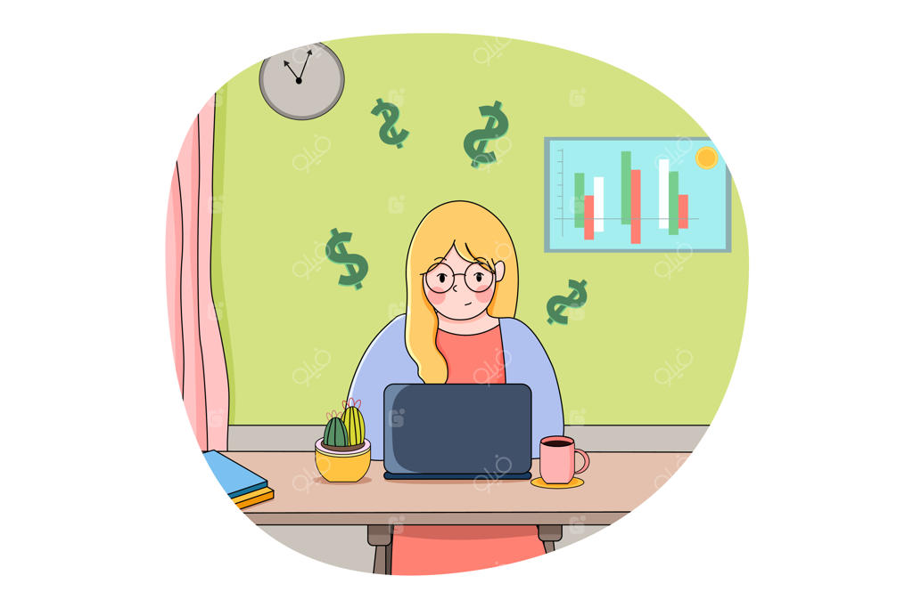 مفاهیم مالی، پول، کسب‌وکار، فریلنسینگ و درآمدزایی