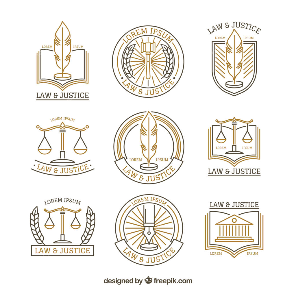 مجموعه لوگوهای حقوقی