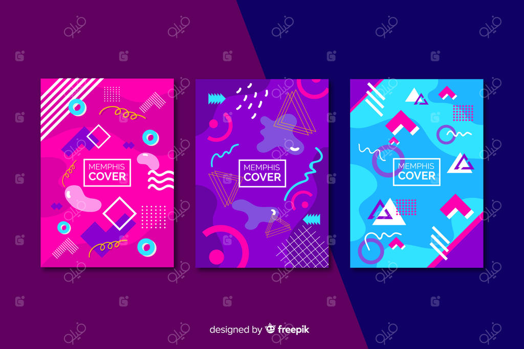 مجموعه کاور ممفیس در سایه‌های صورتی و بنفش