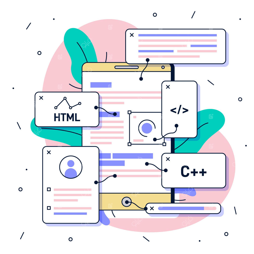 تصویرسازی توسعه اپلیکیشن
