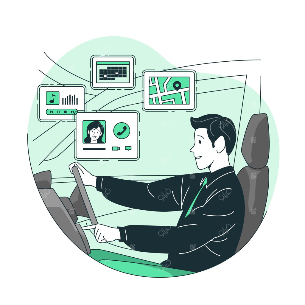 مفهوم زندگی مدرن به تصویر کشیده شده است