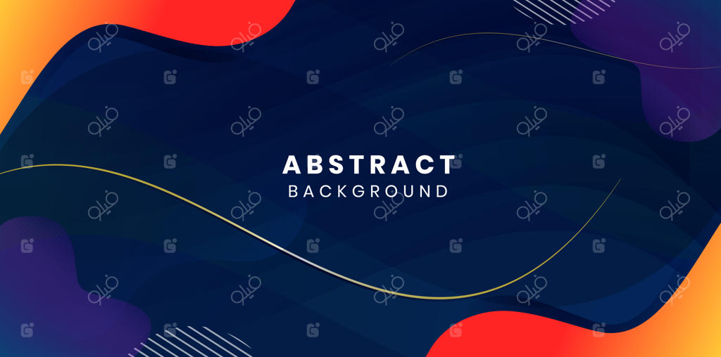 زمینه مینیمالیستی با رنگ های گرادیانی مدرن