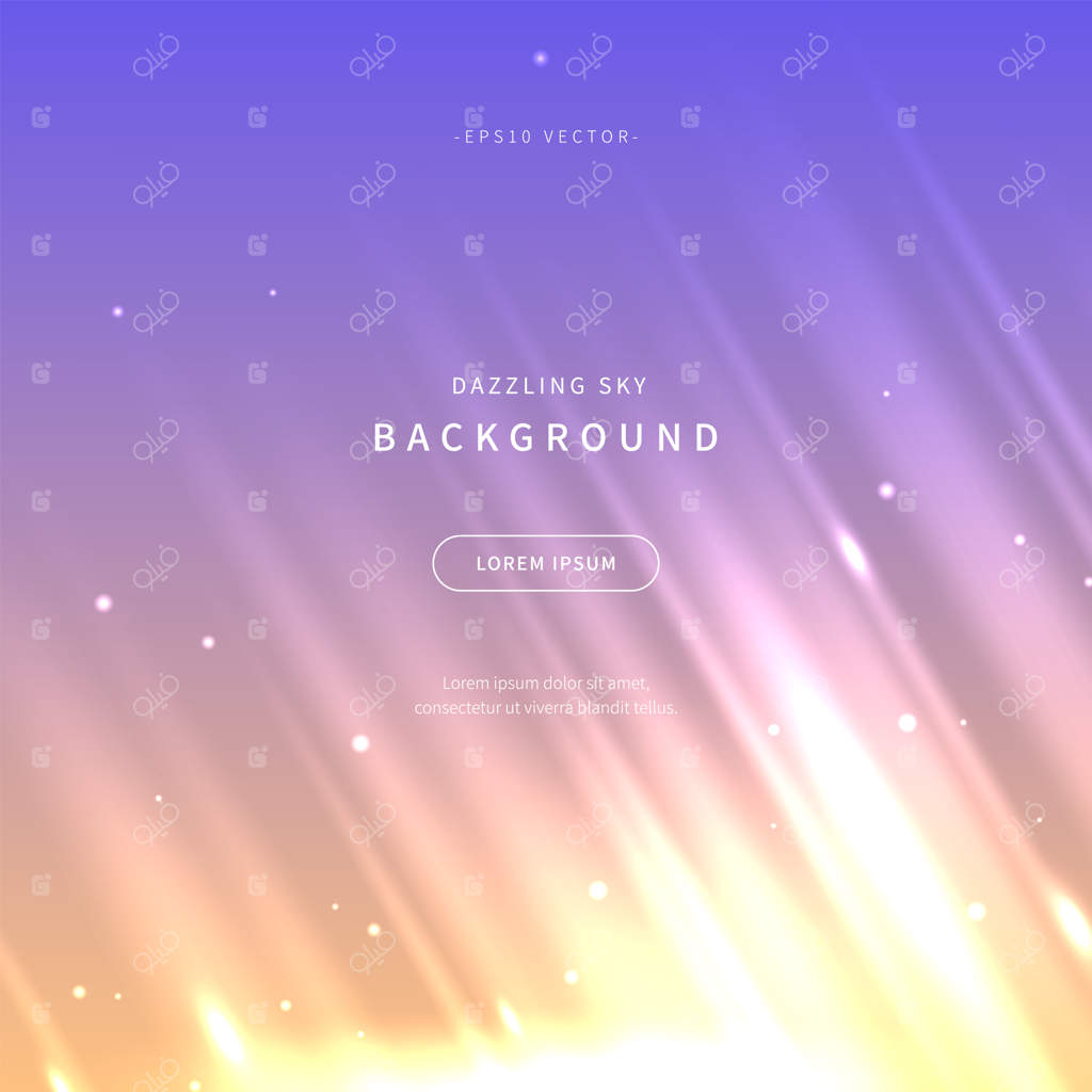 پس‌زمینه آسمانی خیره‌کننده با رنگ‌بندی گرادیانت نرم