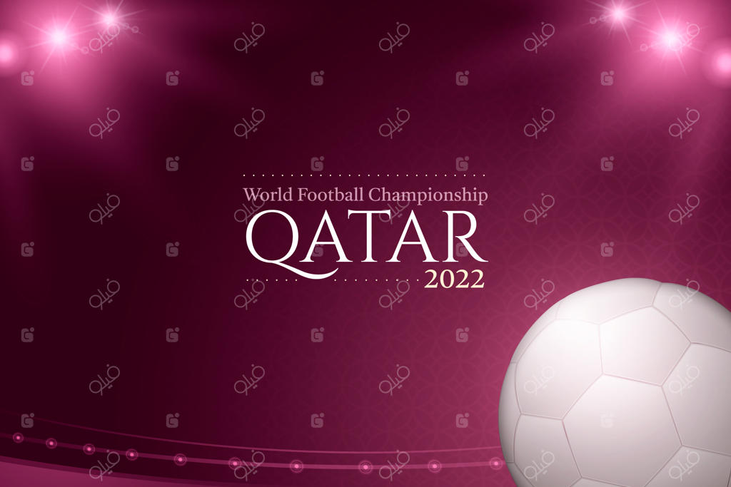 پس‌زمینه گرادیان برای مسابقات جهانی فوتبال