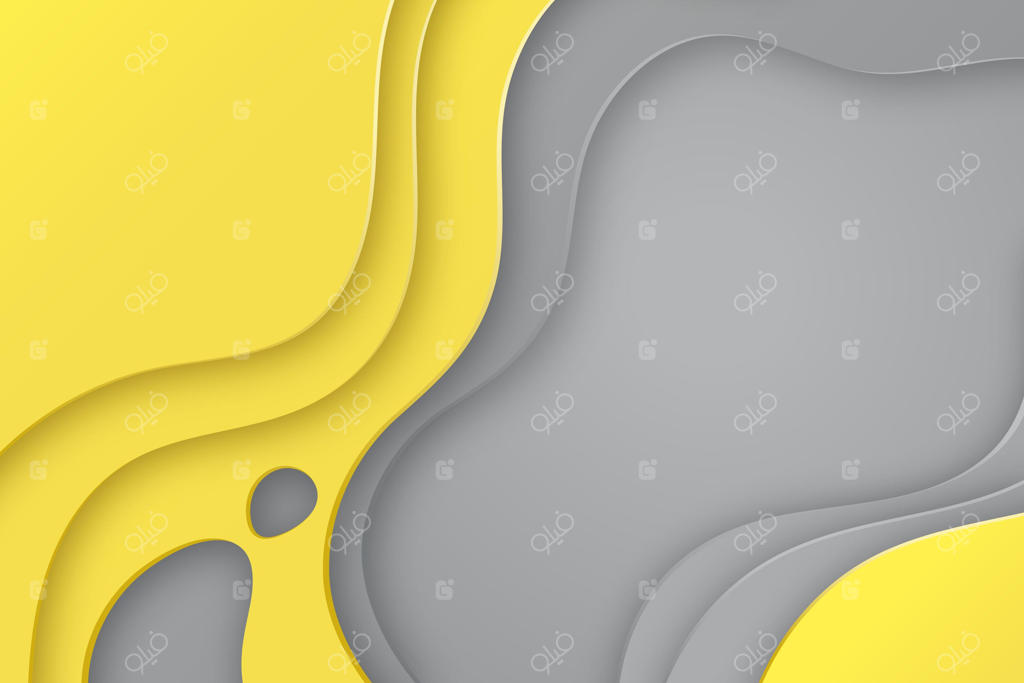 پس‌زمینه زرد و خاکستری