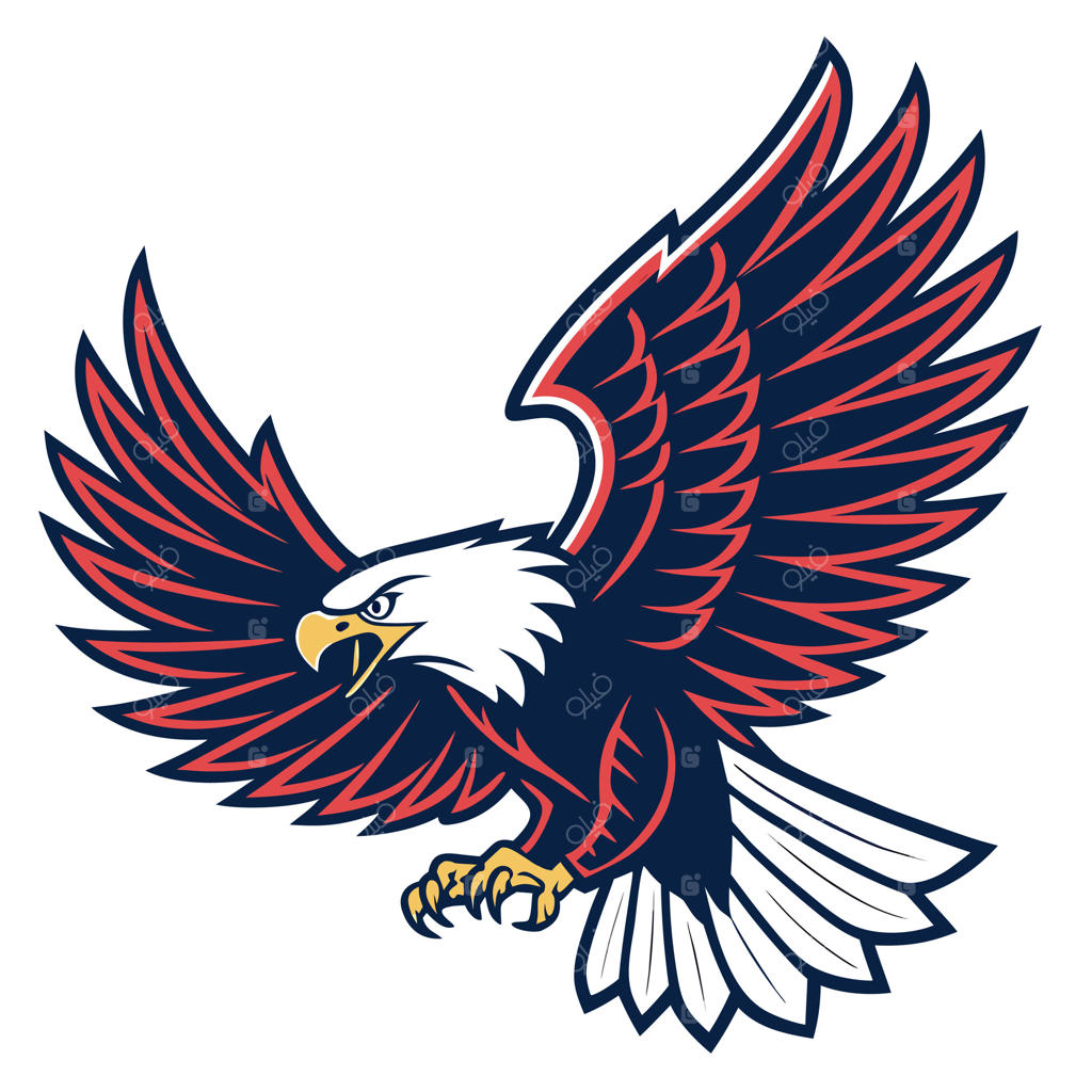 یک عقاب آمریکایی، نماد آزادی و قدرت، با بال‌های قدرتمند خود در دل آسمان‌های بی‌انتها اوج می‌گیرد و غرور ملی و آزادی را به تصویر می‌کشد.