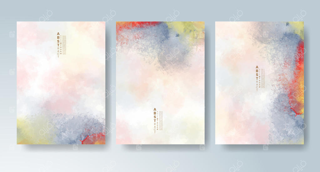 کارت‌های نقاشی آبرنگی با طرح‌های تخیلی