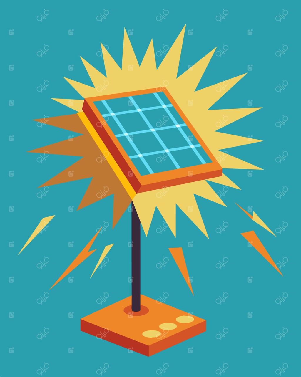 قدرت خورشید را با این شارژر خورشیدی نوآورانه در شرایط اضطراری و بدون دسترسی به منابع برق سنتی به کار ببندید.. تصویر.