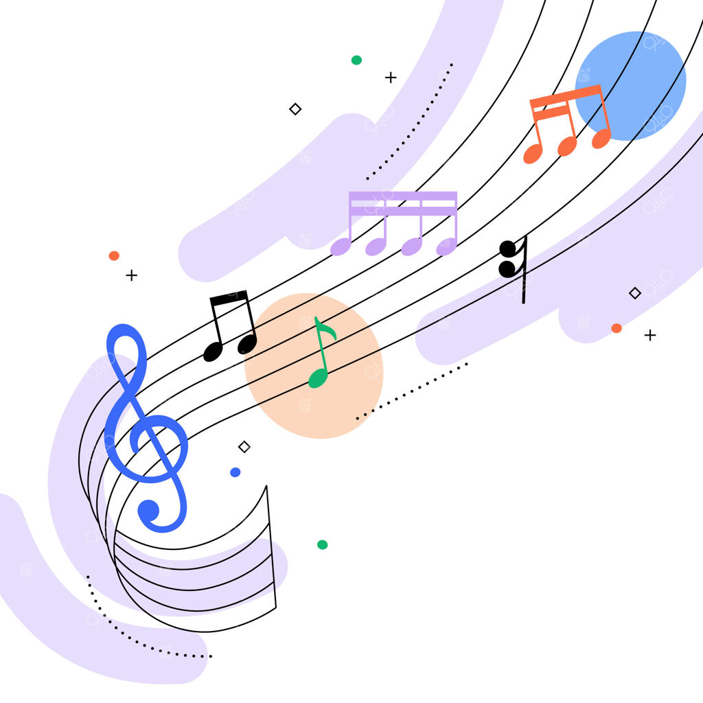 تصویرسازی نت‌های موسیقی