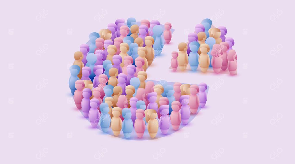 مردم در قالب نمودار دایره‌ای: مفهومی از آمار انسانی