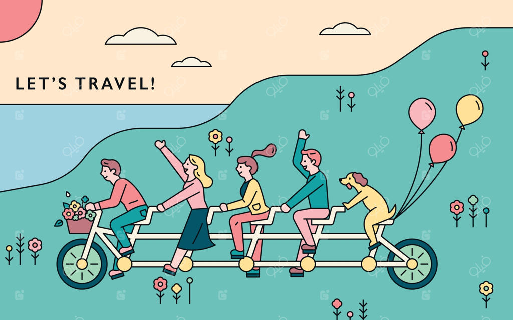 دوچرخه‌سواری گروهی افراد