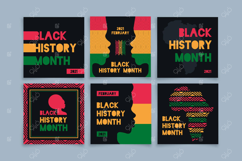 مجموعه پست‌های اینستاگرام برای ماه تاریخ سیاه‌پوستان