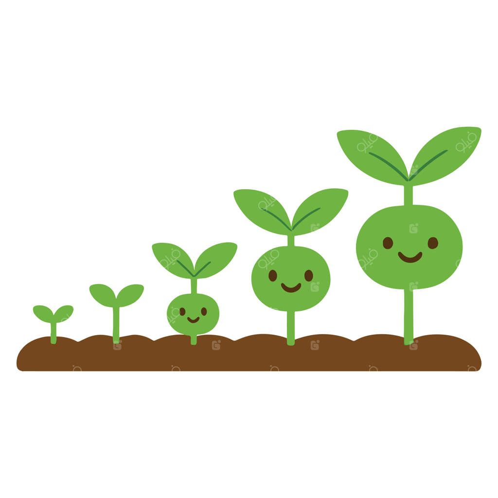 جوانه زدن تصویرسازی، جوانه‌زنی باغ رنگارنگ، کلیپ‌آرت باغبانی رنگارنگ، طراحی باغبان برای سابلیمیشن