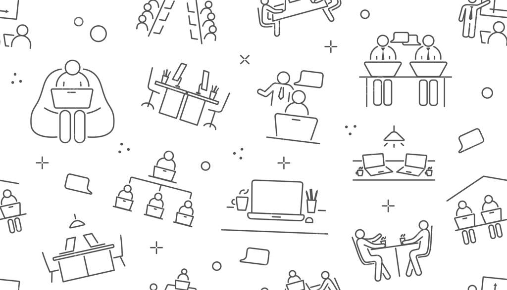 پترن یکپارچه فضای کار اشتراکی