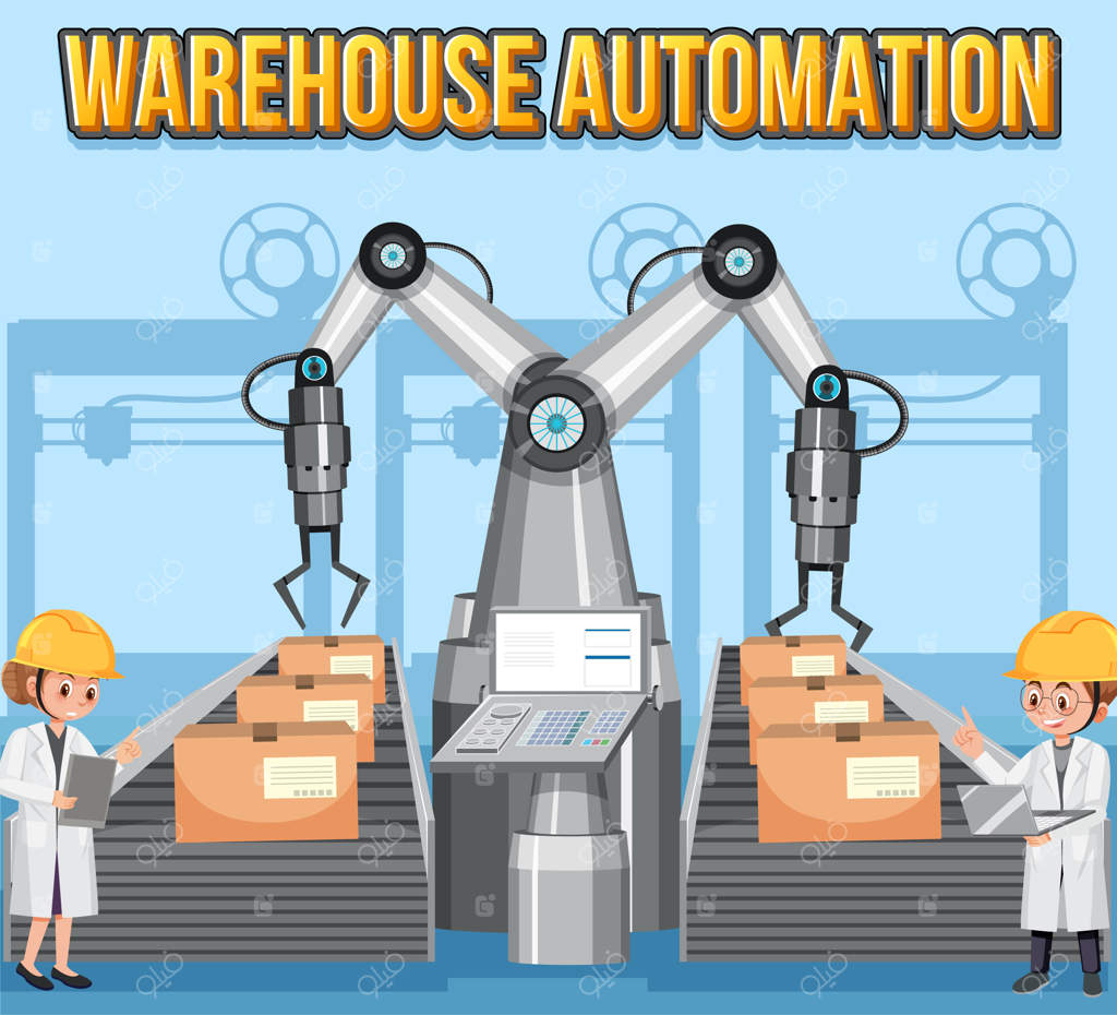 طراحی بنر برای اتوماسیون انبار