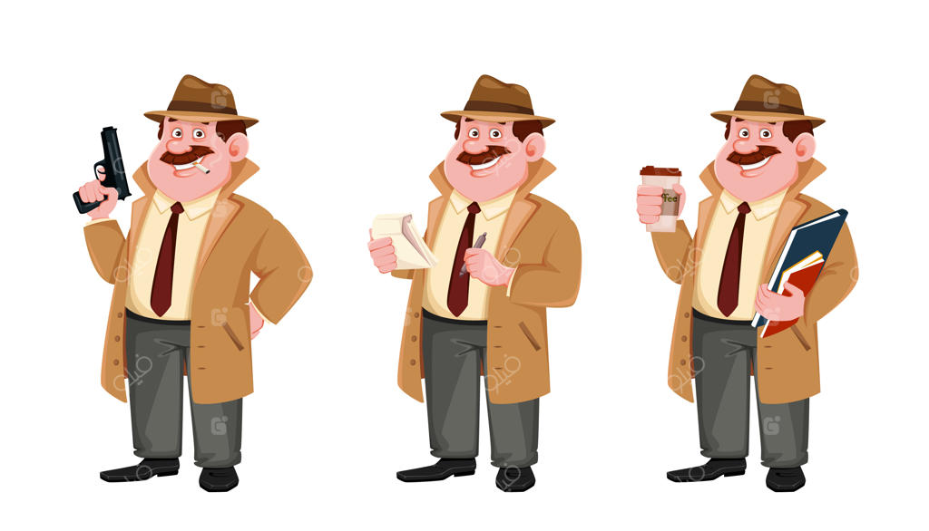 یادداشت‌برداری کارآگاه، محقق در صحنه