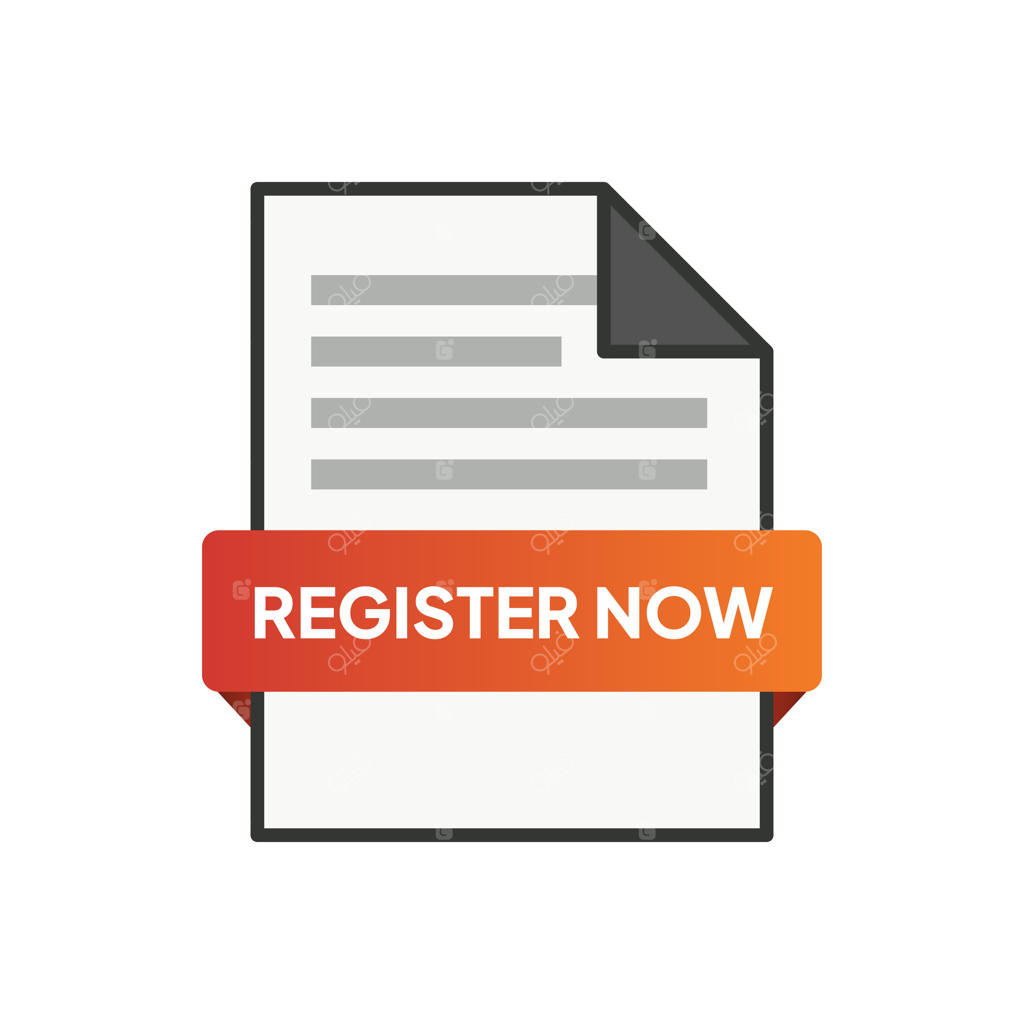 آیکون «همین حالا ثبت‌نام کنید» با طراحی دکمه‌ای برجسته و دعوت به عضویت فوری