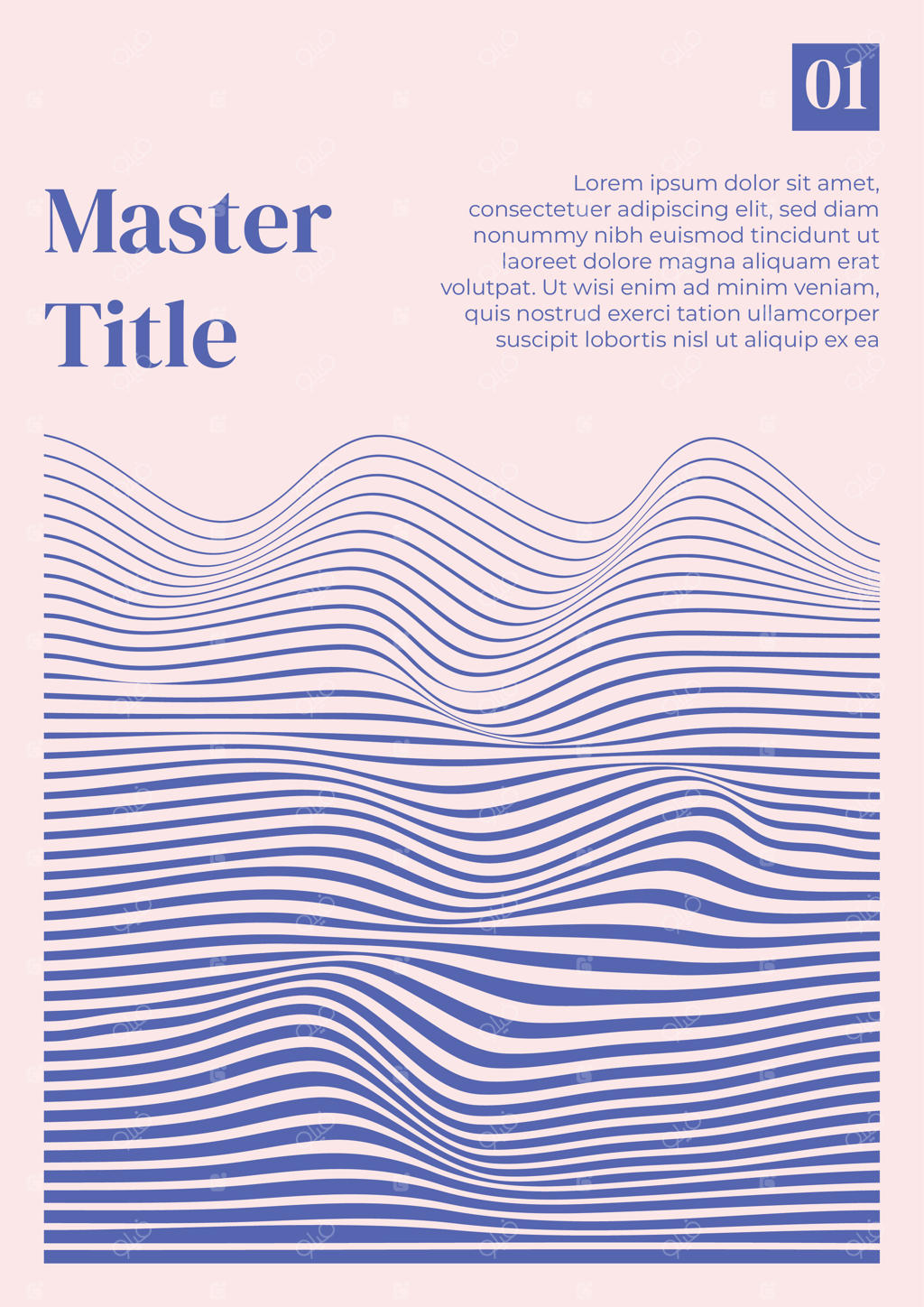 پوستر موج‌های خطی ۱