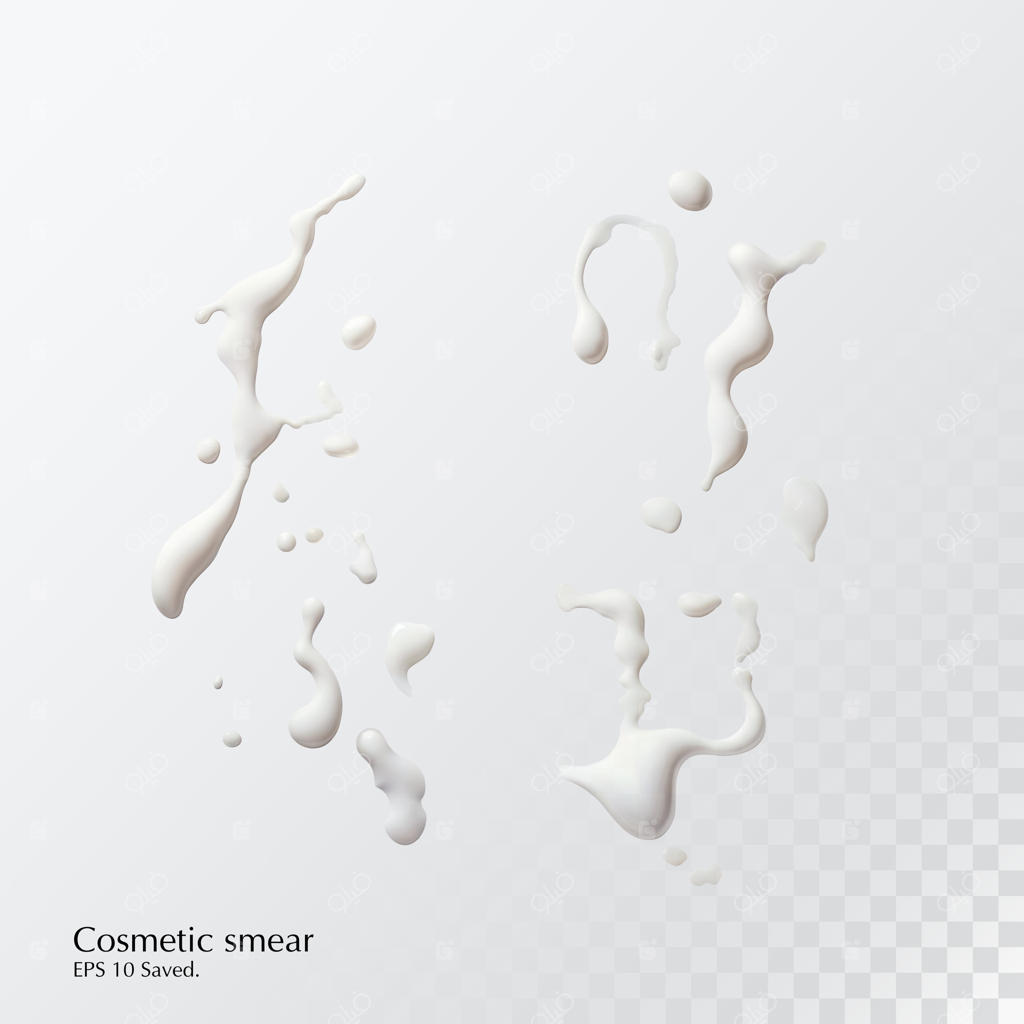 پس‌زمینه آرایشی: تصویرسازی سه‌بعدی واقع‌گرایانه از محصول آرایشی.