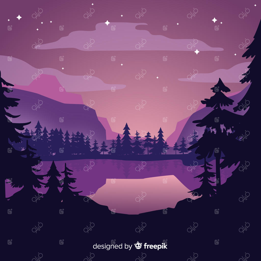 پس‌زمینه‌ی طبیعی و هموار با مناظر چشم‌انداز