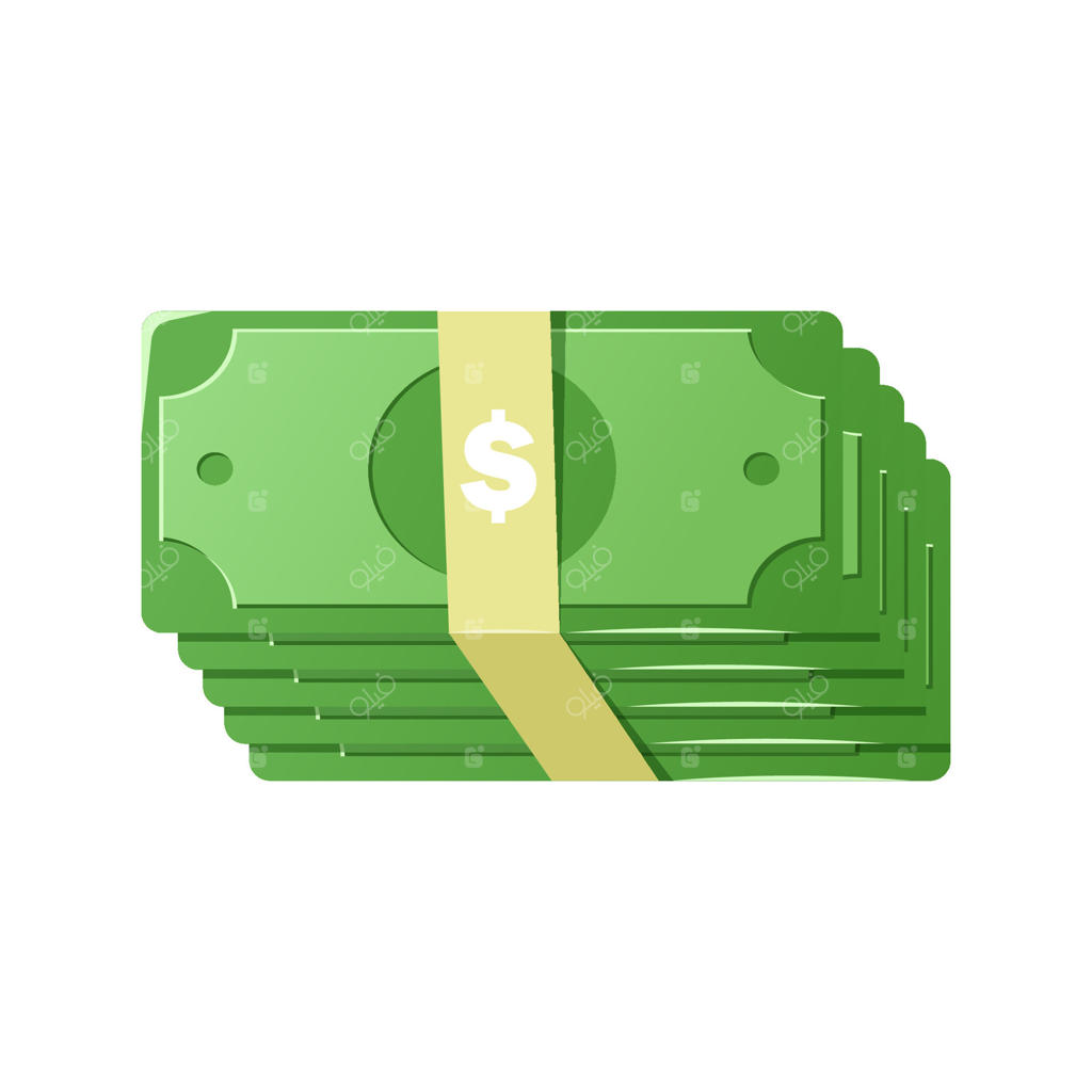 پول زیاد، یک دسته پول.