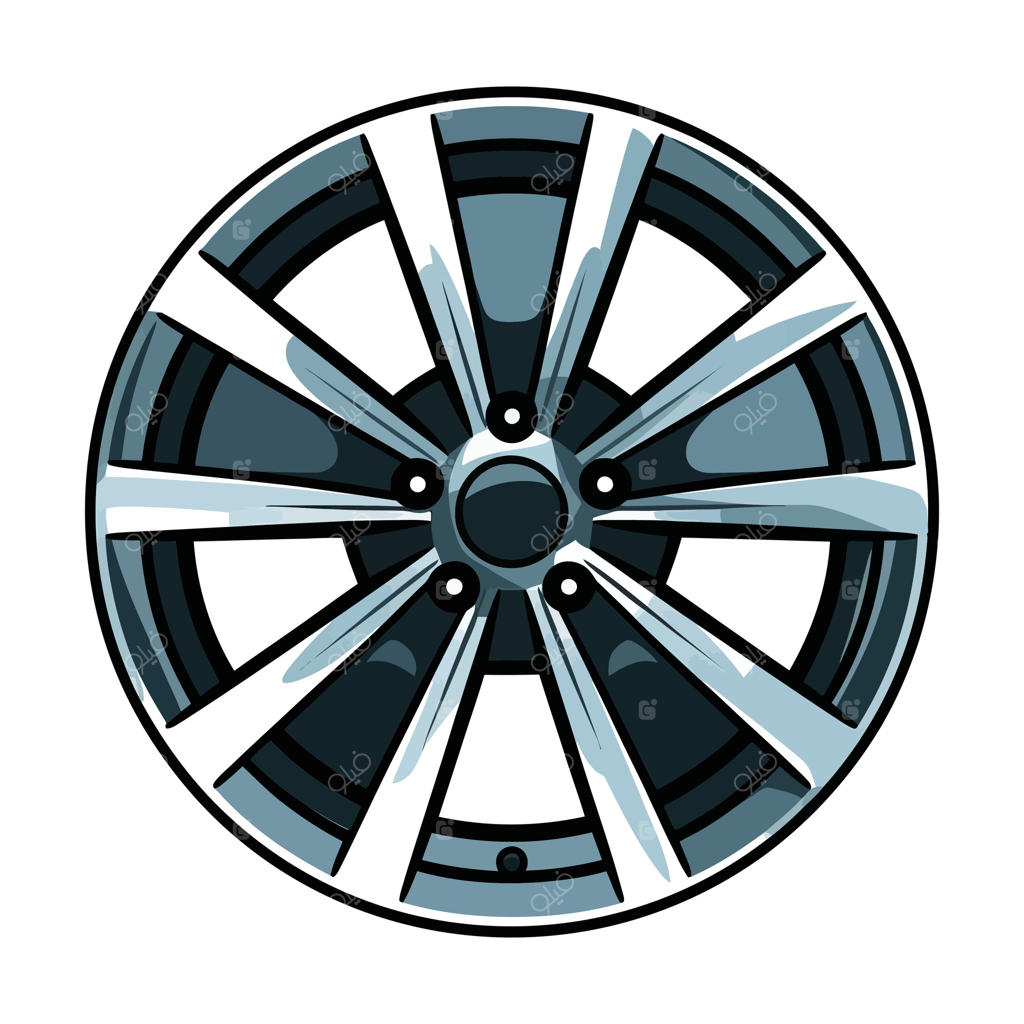 لوگوی رینگ آلیاژی خودرو - طراحی اکسسوری تایر خودرو