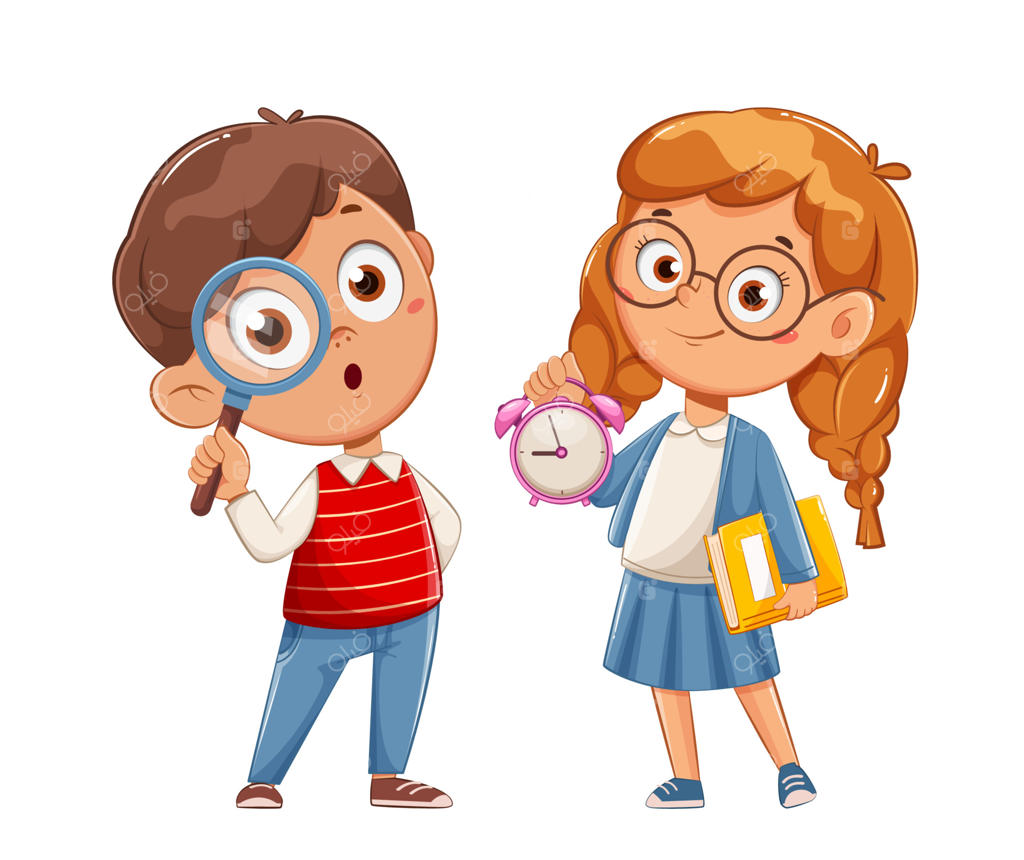 پسر و دختر دانش‌آموز بامزه