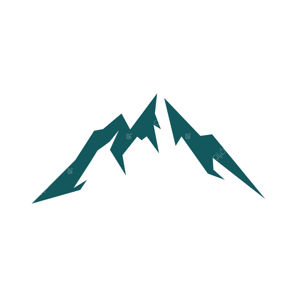طراحی وکتور لوگوی کوه