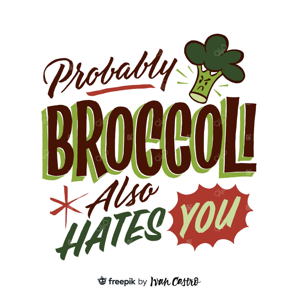 احتمالاً بروکلی هم از شما متنفر است!