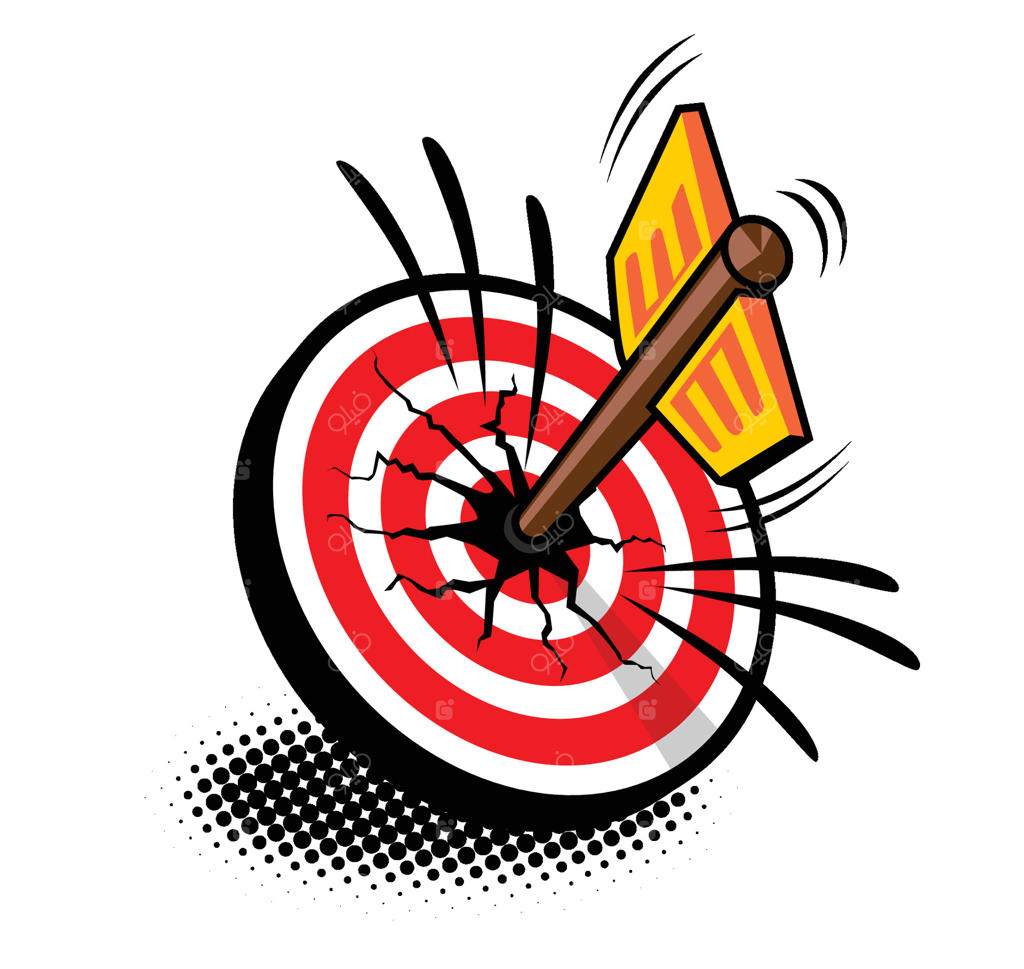 پیکان هدف در سبک کتاب‌های کمیک