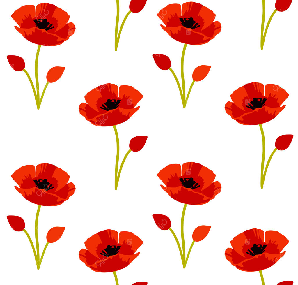 الگوی شقایق‌های قرمز