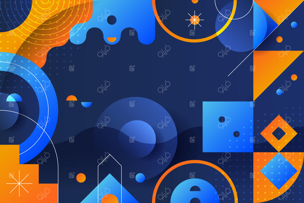 پس‌زمینه هندسی گرادینت