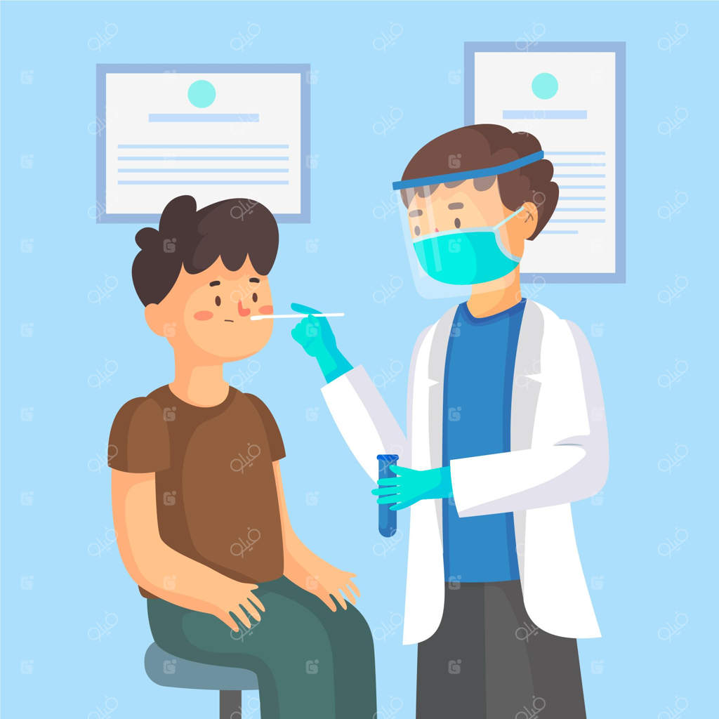 مفهوم آزمایش سواب بینی