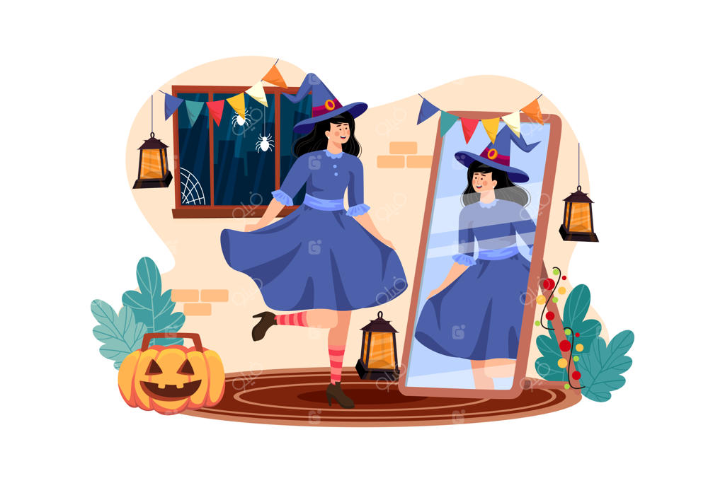 لباس‌های هالووین دخترانه