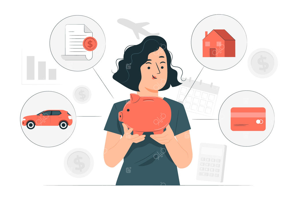 تصویری از مفهوم مدیریت مالی شخصی
