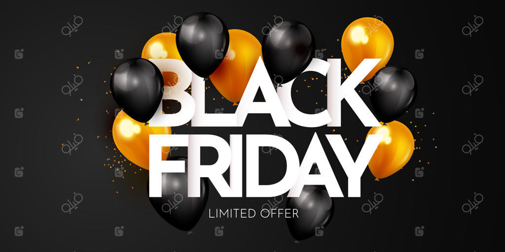 پترن بنر بلک فرایدی برای تبلیغات آنلاین و شبکه‌های اجتماعی و تبلیغات مد