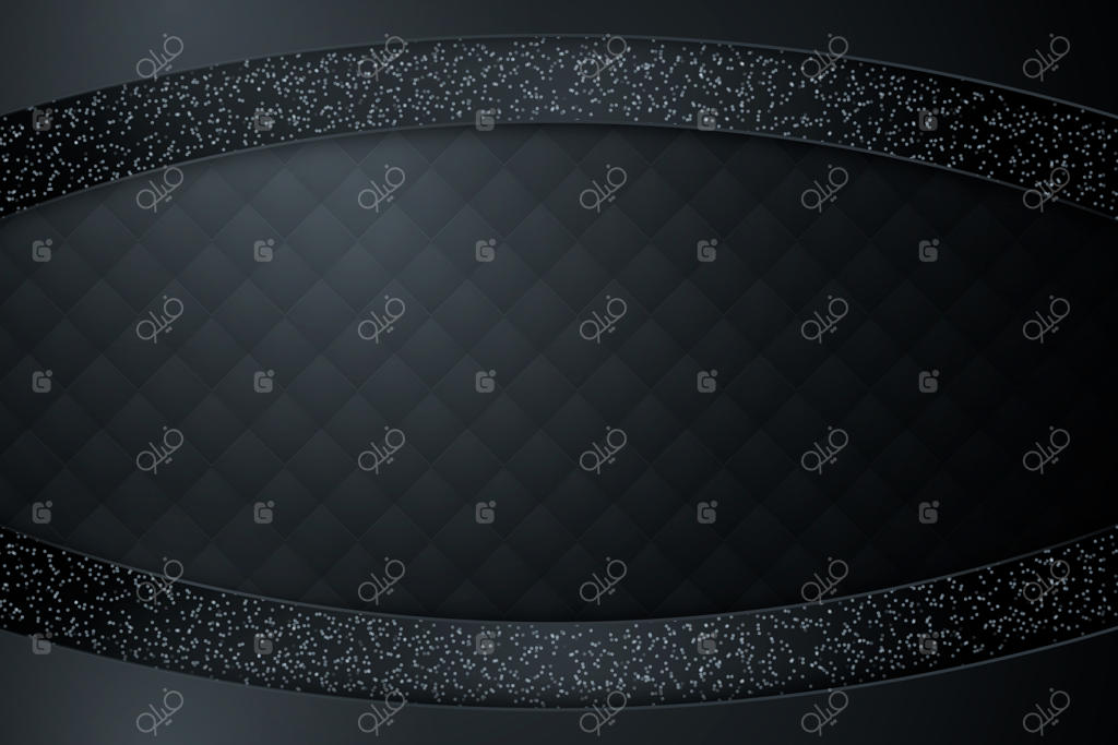 پس‌زمینه مشکی درخشان و واقعی