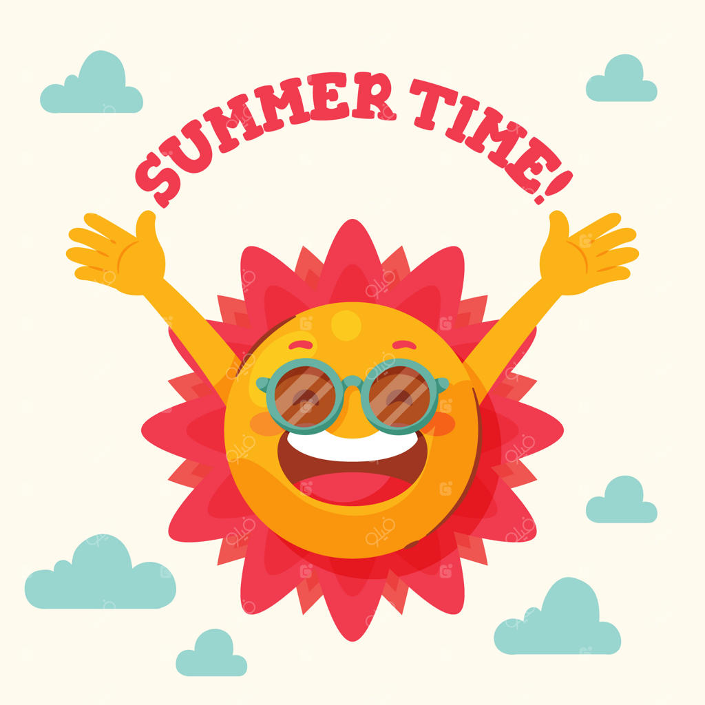 تصویرسازی تخت تابستانی