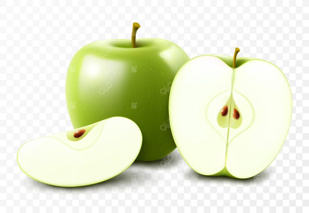 سیب‌های سبز تازه