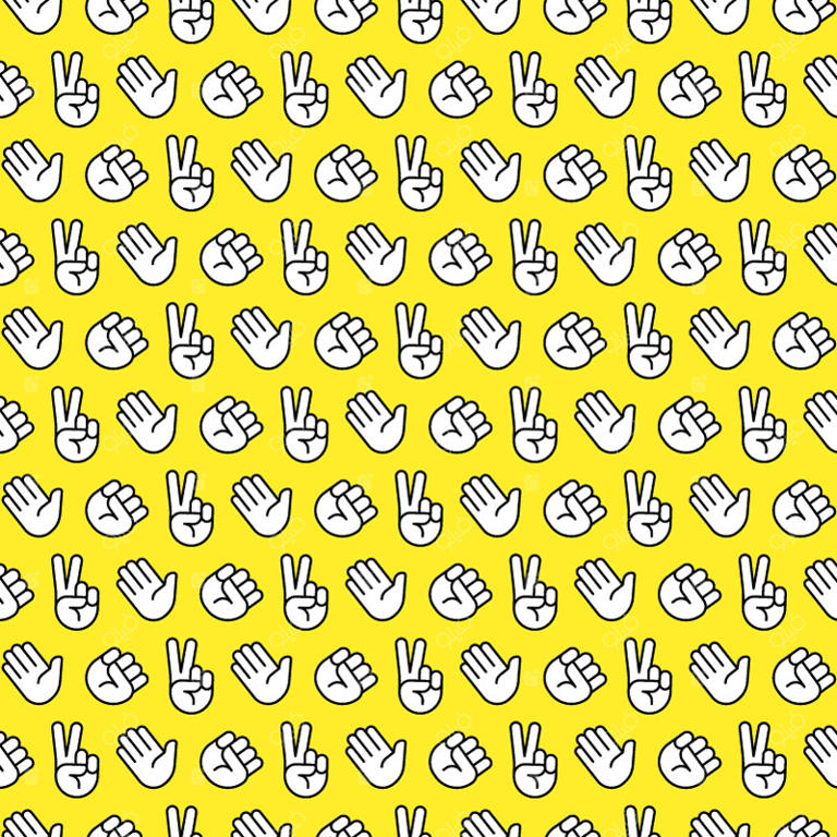 پترن بی‌پایان سنگ، کاغذ، قیچی