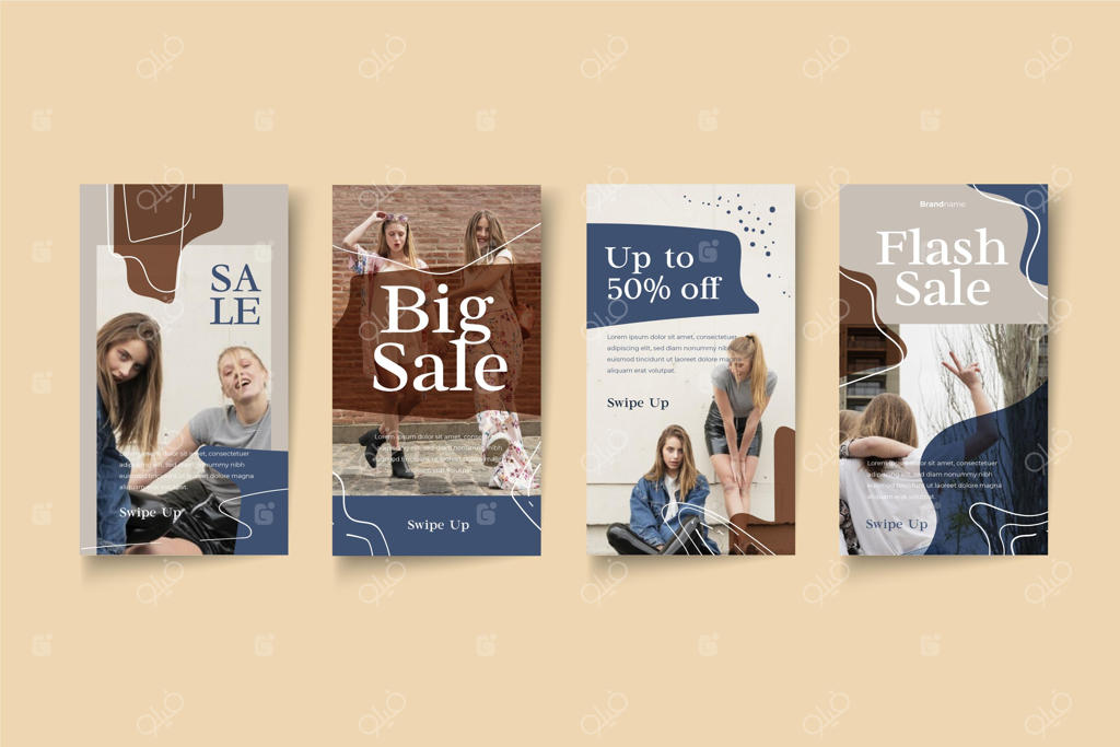 طراحی استوری اینستاگرام برای فروش ارگانیک