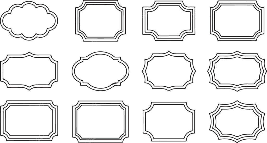 مجموعه قاب‌های تزیینی