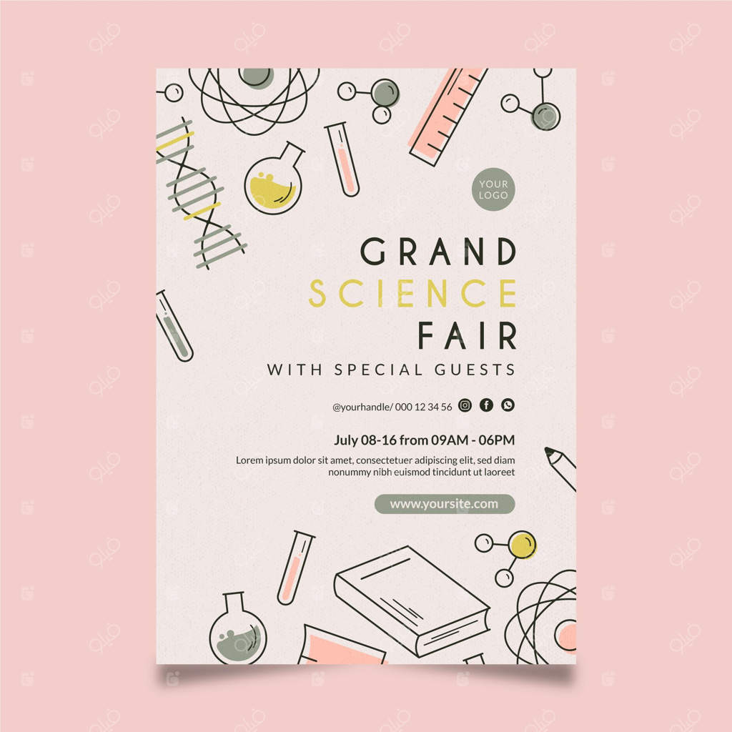 قالب بزرگ نمایشگاه علمی